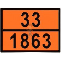Знак опасности АК 308 - Знак ООН 33/1863